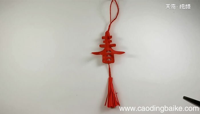 春字灯笼的做法 怎么做春字灯笼