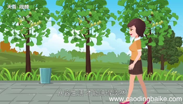 淡然处之安之若素是什么意思淡然处之安之若素的意思