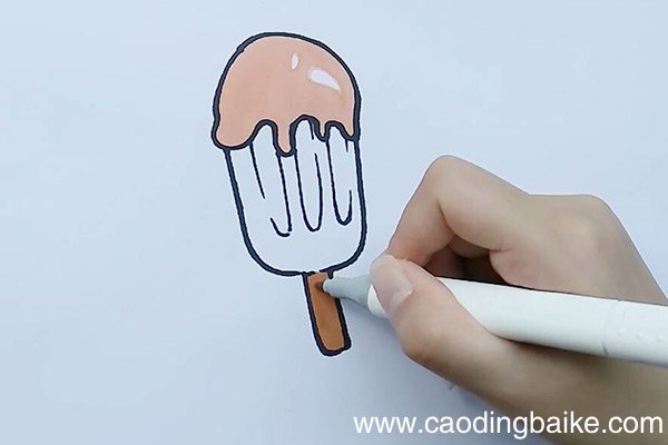雪糕的简笔画 雪糕怎么画