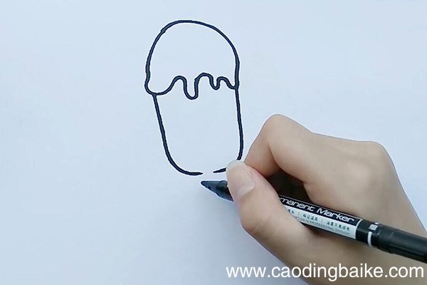 雪糕的简笔画 雪糕怎么画
