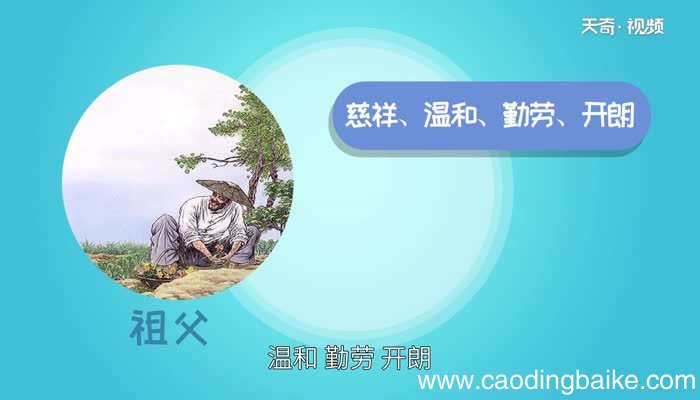 祖父的园子祖父是个什么样的人祖父的园子中祖父是怎样的人