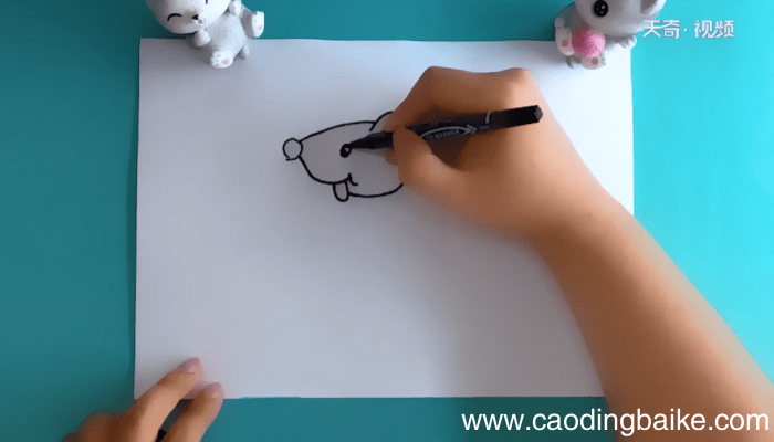 老鼠可爱的简笔画 老鼠可爱的简笔画报