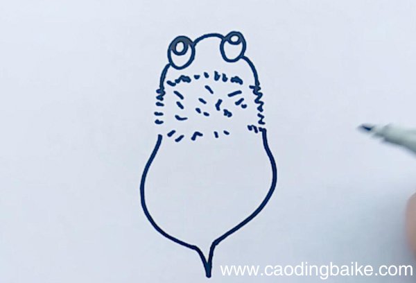 蜜蜂简笔画蜜蜂怎么画