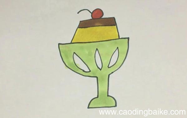 布丁简笔画