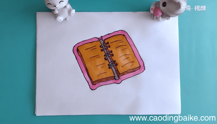 手绘插画日记本简笔画 手绘插画日记本简笔画报