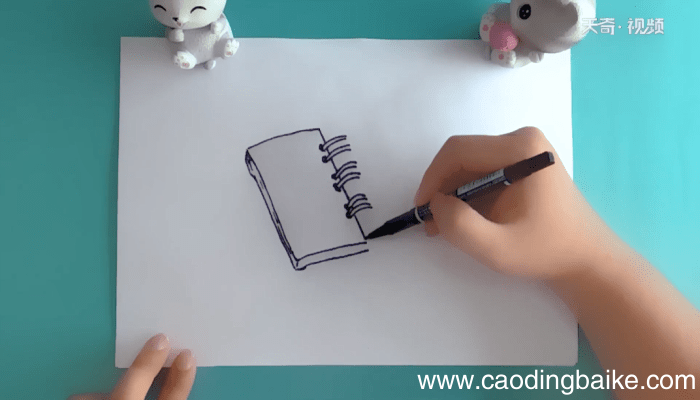 手绘插画日记本简笔画 手绘插画日记本简笔画报