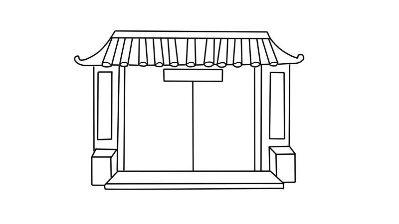 春联简笔画图片大全