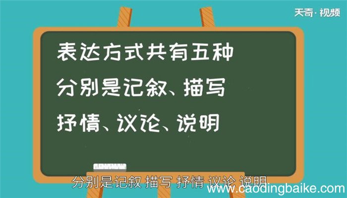 表达方式有哪些 有哪些表达方式