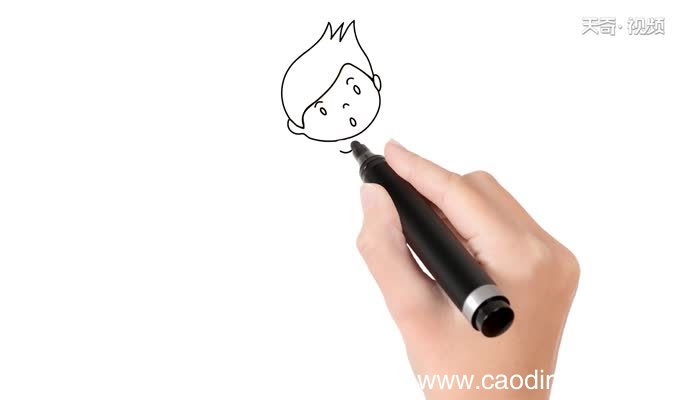 男孩简笔画的教程男孩简笔画的画法