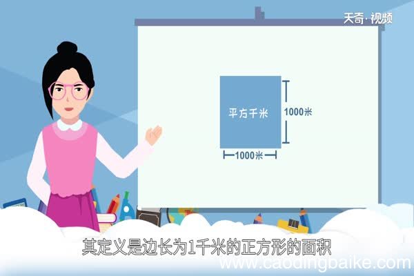 1平方千米等于多少平方米1平方千米是多少平方米