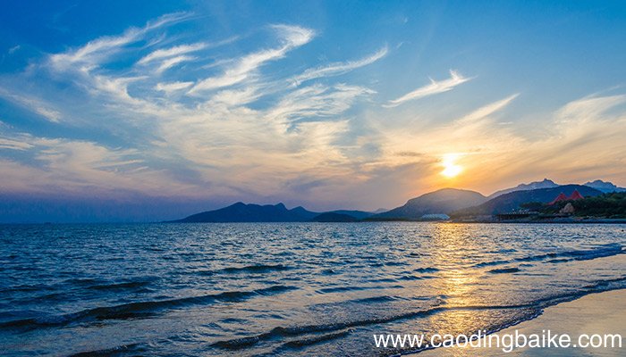 海滨仲夏夜是按照什么顺序描写的，海滨仲夏夜的描写顺序