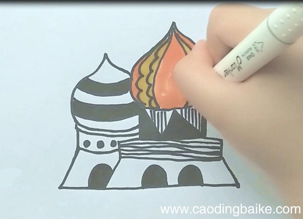建筑简笔画
