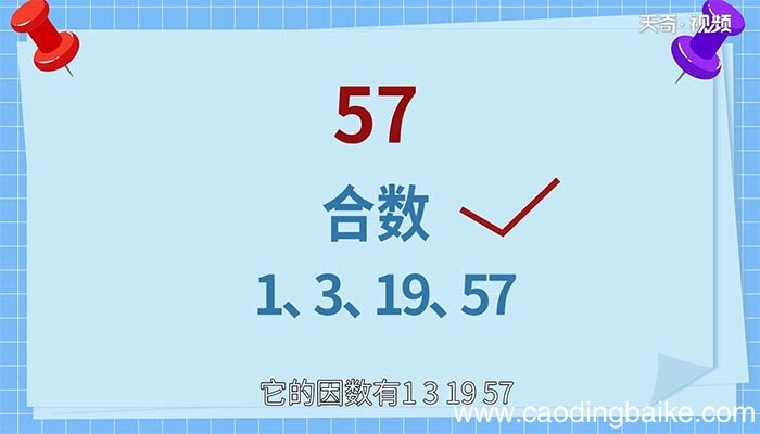 57是合数吗 57是不是合数