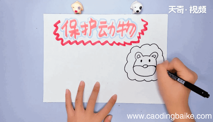 动物手抄报 动物手抄报画报