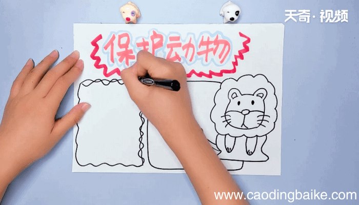 动物手抄报 动物手抄报画报