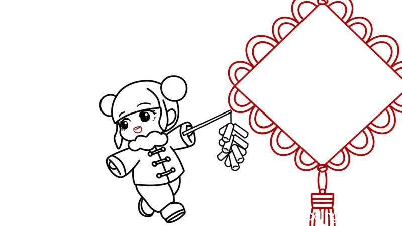 春节手抄报2022 春节手抄报2022年虎年