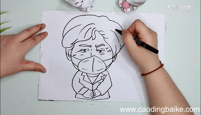 李兰娟儿童简笔画 李兰娟儿童画报