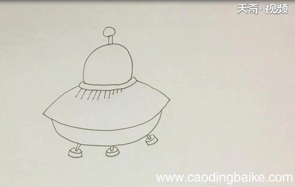 ufo简笔画