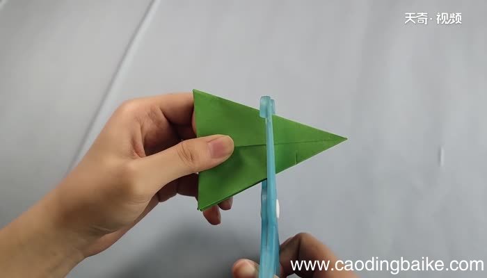 圣诞树怎么折 圣诞树的折法