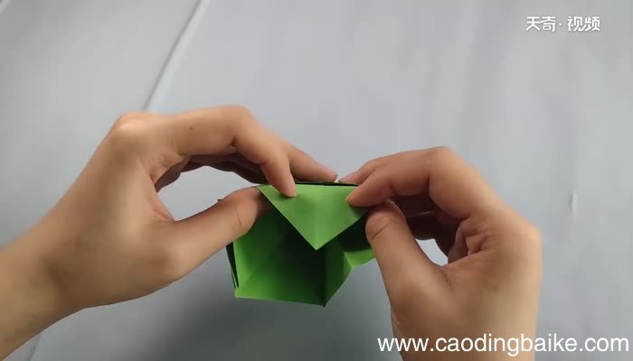 圣诞树怎么折 圣诞树的折法