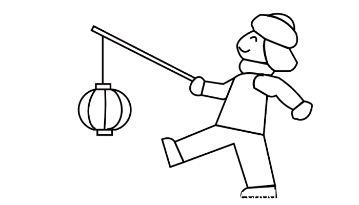 元旦节图片简笔画 元旦节图片简笔画怎么画