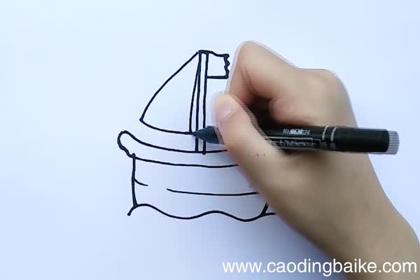小船简笔画小船简笔画步骤