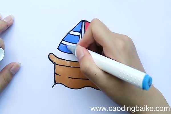 小船简笔画小船简笔画步骤