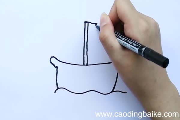 小船简笔画小船简笔画步骤