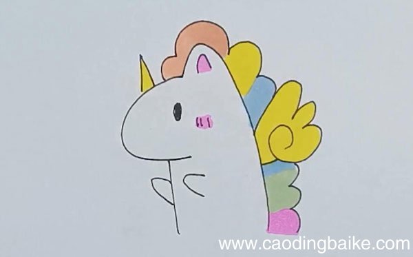 彩鼠简笔画