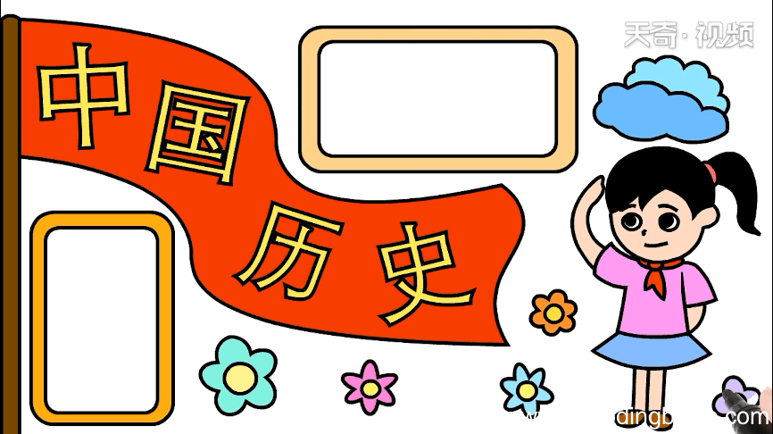 初一历史手抄报 初一历史画报