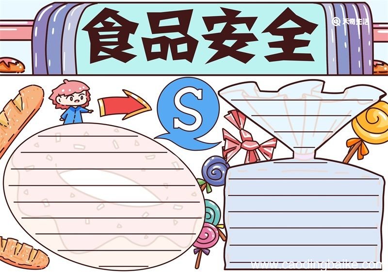 食品安全手抄报 食品安全手抄报内容