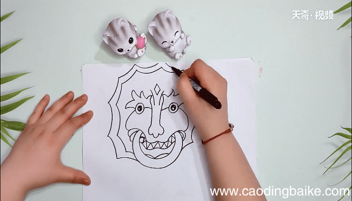 ?辅首简笔画 ?辅首画报