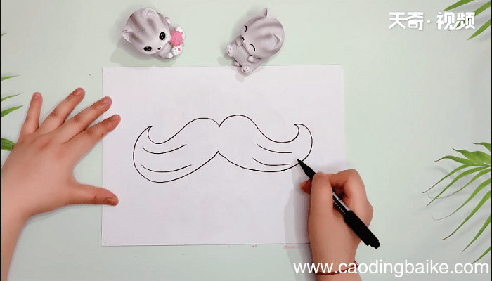 胡须简笔画 胡须画报
