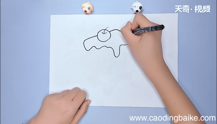 蛋糕的简笔画蛋糕的简笔画怎么画