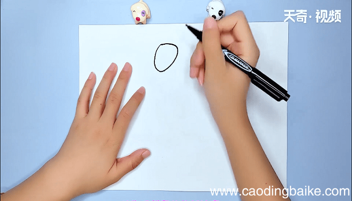 袋鼠的口袋简笔画 袋鼠的口袋简笔画怎么画