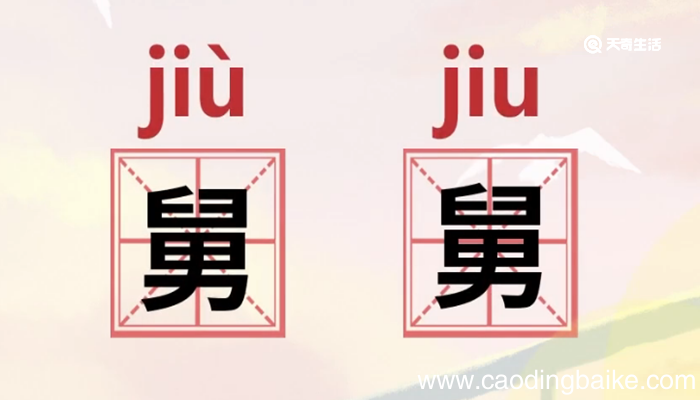舅舅的意思 舅舅的近义词