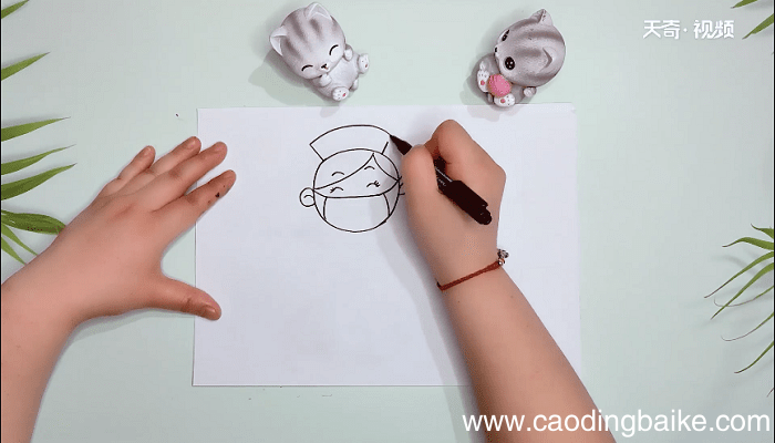 护士动漫头像简笔画 护士动漫头像画报