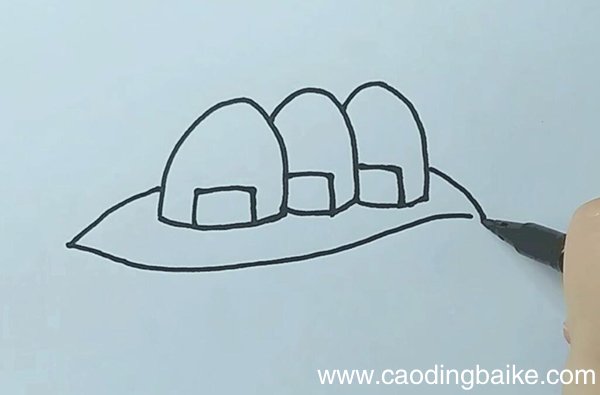 饭团简笔画