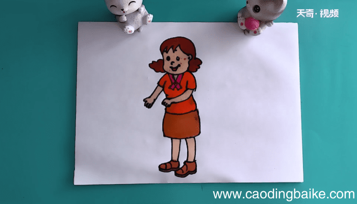 妈妈开心的样子简笔画 妈妈开心的样子简笔画