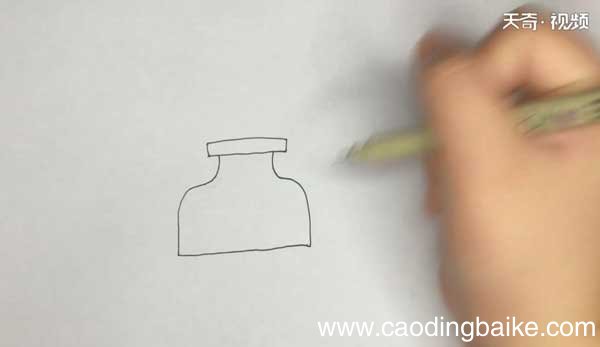 墨水瓶简笔画