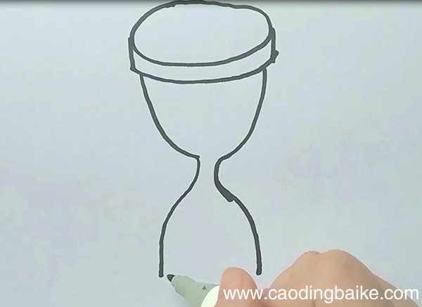 沙漏简笔画