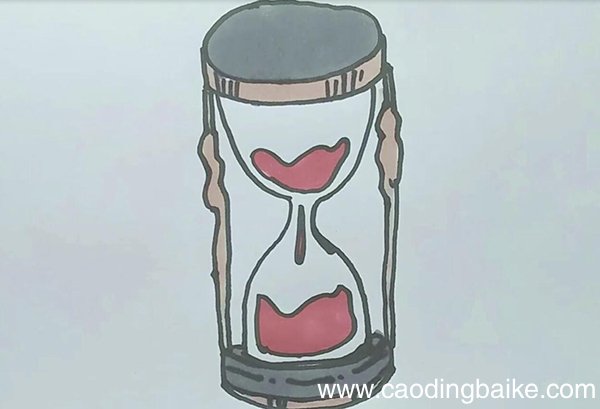 沙漏简笔画