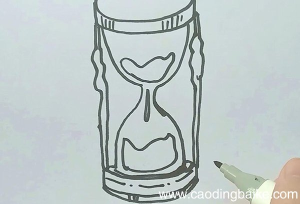 沙漏简笔画