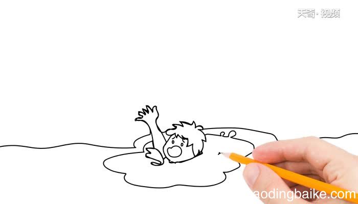 防溺水手抄报怎么画防溺水手抄报画法