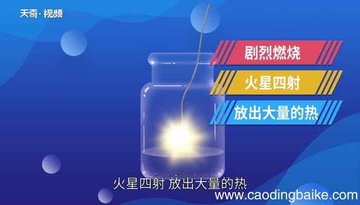 铁在纯氧中燃烧的现象是什么铁粉在氧气中燃烧的现象