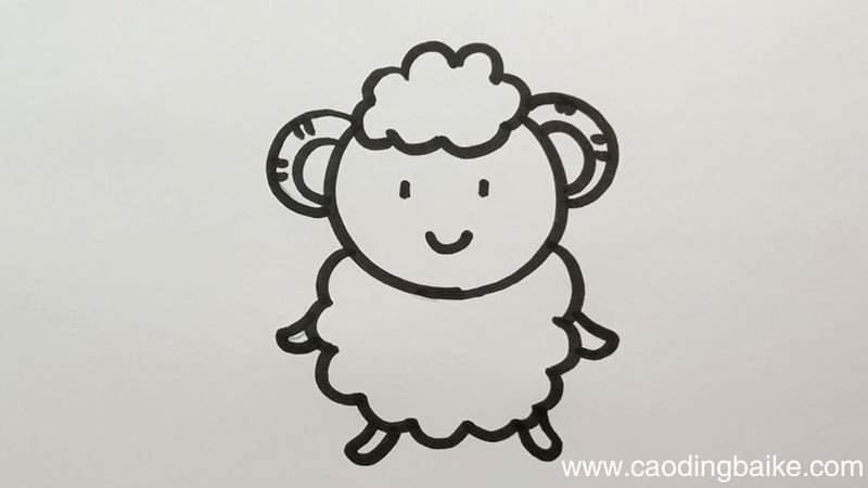 羊简笔画