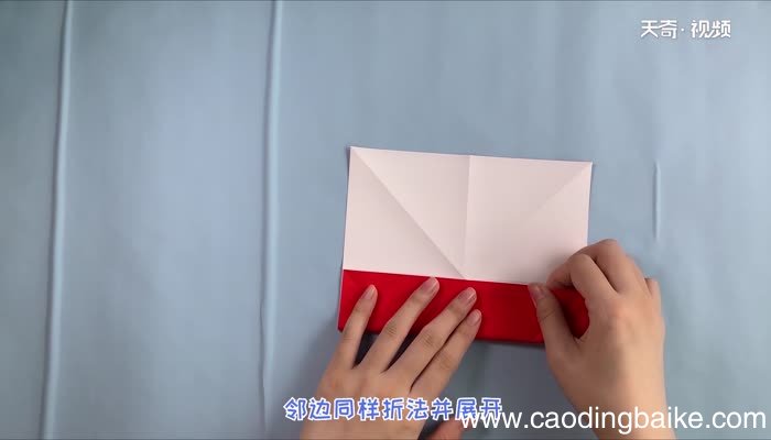 圣诞老人的折法 圣诞老人折纸的折法