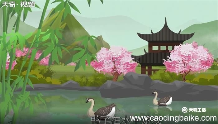 惠崇春江晚景赏析 古诗惠崇春江晚景赏析