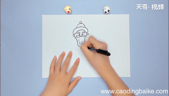 平安夜的简笔画 平安夜的简笔画画报