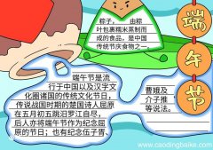 端午节的手抄报简单漂亮 端午节的手抄报